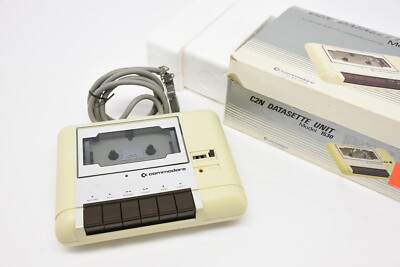 Vintage Commodore Computer C2N Datasette Unit Model 1530 Original Box Untested