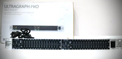 Behringer ULTRAGRAPH PRO FBQ1502HD 2-Channel 15-Band Graphic EQ  