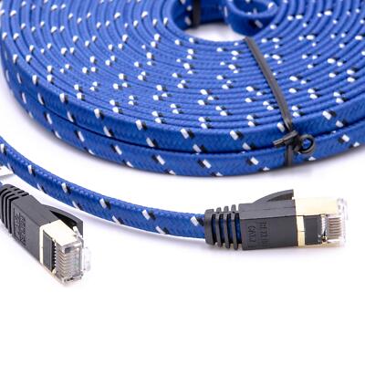 Startech Cavo Ethernet CAT6a 7.5m – Blu – Rame Integrale 10Gb/s – Schermato RJ45 - 4