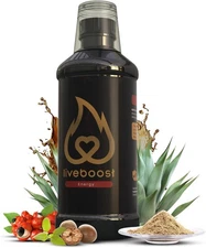 LIVEBOOST 480ml - Female & Male Supplement, Natural Ingredients Supports Energy