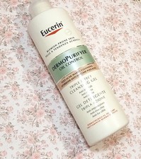 Image of Eucerin DermoPurifyer Triple Effect Facial Cleanser 400ml Foaming Gel Clearance