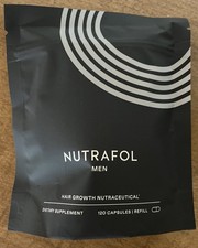 Nutrafol Men Hair Growth Supplement 120 Capsules Biotin Marine Collagen