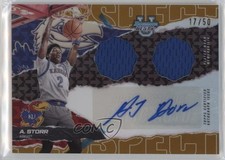 2024 Bowman U Best Prospect Dual Relic Gold Refractor 17/50 AJ Storr Auto 1bw7