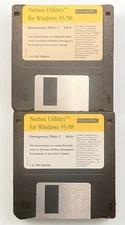 Norton Utilities v4.5 for Windows 95/98 Symantec Emergency Disks 1 & 2 (1999)