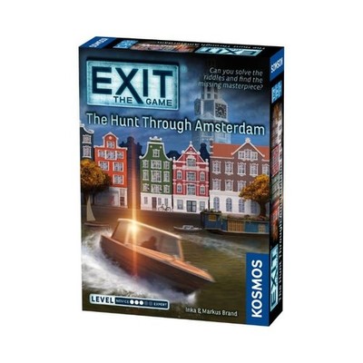 EXIT Das Spiel Die Jagd durch Amsterdam - Brettspiel [brandneu] Escape Room