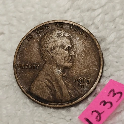 FAST FREE🚚⚡️🔥F/VF 👀🔥1913 S Lincoln Wheat Cent Penny FINE VERY FINE 1233