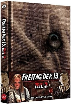 Blu-ray (+DVD) ''Freitag der 13, Teil 2'' im Mediabook (3 Disc) ***Neu & OVP***
