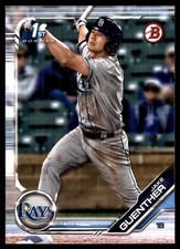 Jake Guenther 2019 Bowman Draft #BD-96 Rays MLB READ FREE SHIPPING AutographDen