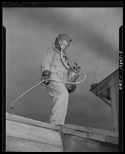 Fort Belvoir Virginia Constantine P Lihas 1942 Gas Mask Decontamination Suit