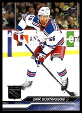 2023-24 Upper Deck #592 Erik Gustafsson New York Rangers Hockey Card