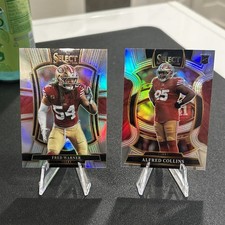 2025 Panini Select Concourse Level Alfred Collins Silver Prizm (RC) #17 SF 49ers