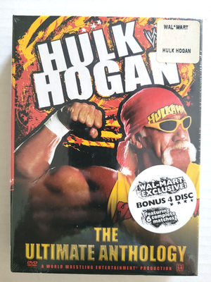 WWE - HULK HOGAN: THE ULTIMATE ANTHOLOGY - 4 DVD - 2006 - NEW