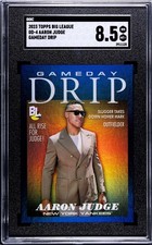 2023 Topps Big League GameDay Drip Gold Foil #GD-4 Aaron Judge SGC8.5