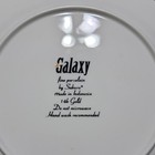 Sakura Galaxy Fine Porcelain 14K Gold Salad Dessert Plate Stars Indonesia — photo 2