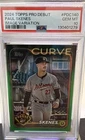 2024 Topps Pro Debut Paul Skenes Green Foil Image Variation SSP Rookie PSA 10