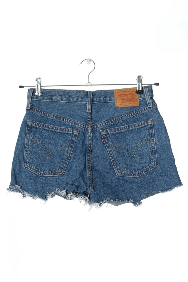 LEVI’S Short moulant Dames Pantalon court T EU 36 bleu style mode des rues - Photo 2/4