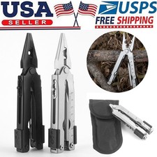 US NEW 13 In1 Outdoor MULTI PLIER 600 DET STAINLESS MULTI FUNCTION TOOL Gifts