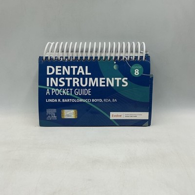 Dental Instruments A Pocket Guide Linda R Bartolomucci Boyd Elsevier Blue 8th Ed