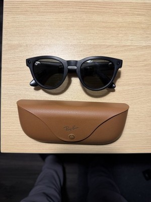 Rayban Meta Headliner Smart Glasses RW4009F (Matte Black) | eBay