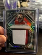 2021 Panini Obsidian - Volcanic Material Trey Sermon Electric Etch Green /50 RC