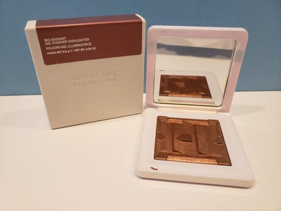 #ad Haus Labs by Lady Gaga Bio Radiant Gel Powder Highlighter Bronzite NIB $25.99
