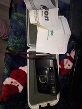 Nikon Sport Touch 35 Mm Point And Shoot Camera With Case FOR PARTS ONLY.