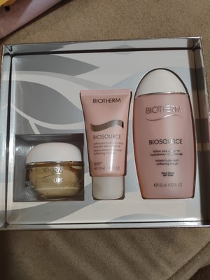 BIOTHERM BIOSOURCE HYDRA-MINERAL LOTION 125ML, CLEANSER 50 ML Moisturizer 50ML 