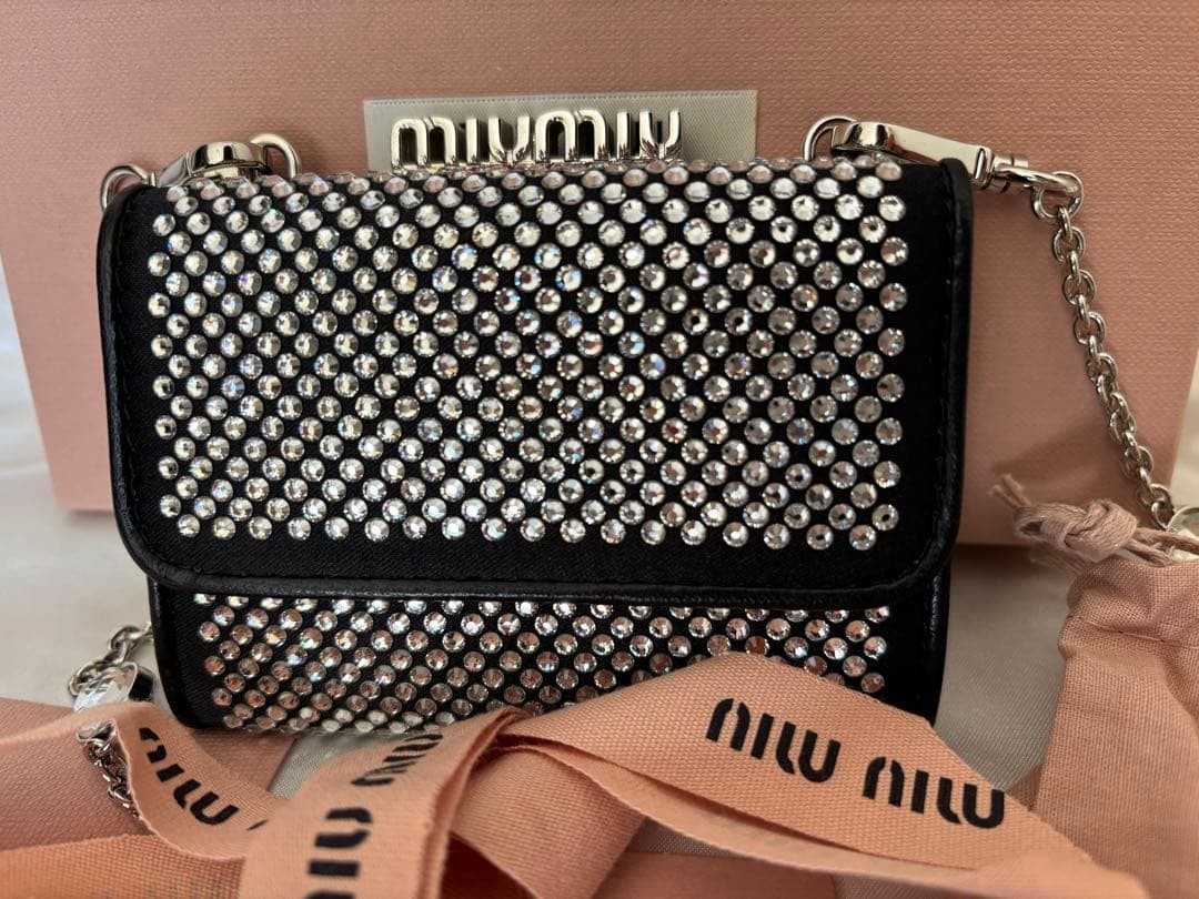 Miu Miu ♡ Super rare chain wallet ♡ Bijou image 3