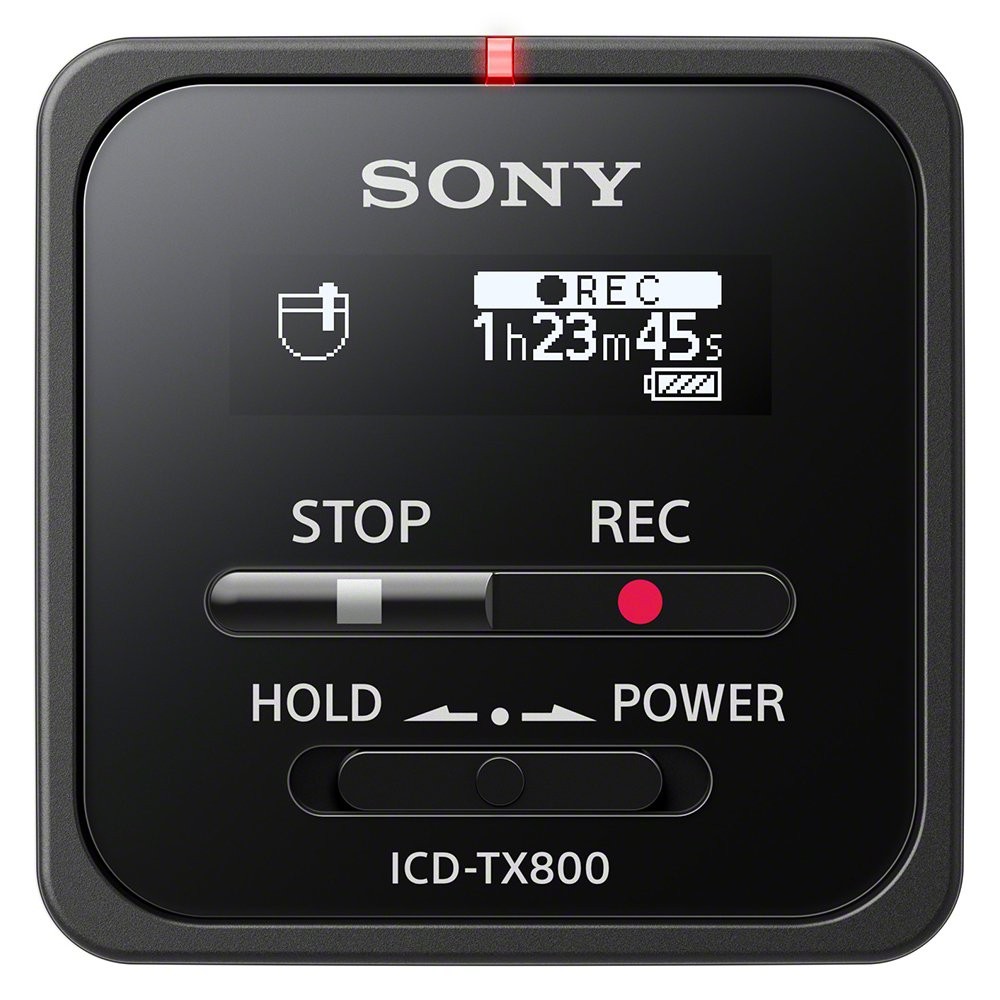 SONY - 【どらこ】sony icd-tx800 Sony ICD-TX800 Digital Voice Recorder and Remote (White
