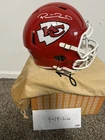 PATRICK MAHOMES FULL SIZE REPLICA HELMET AUTOGRAPHED  BECKETT COA