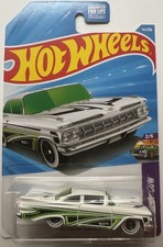 2026 Hot Wheels Layin Low 125 59 Chevy Impala 44250 White