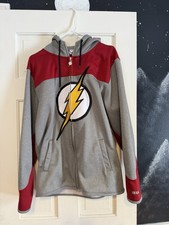Chaqueta de superhéroe Six Flags de DC Comics The Flash talla grande para hombre