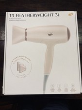 T3 Featherweight 3i Professional Hair Dryer White Cool Shot 2 Speed 3 Heat