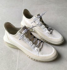 Ecco St 360 Athletic Rip Stop White Trainers Mens UK 11.5 EU 46 US 12.5