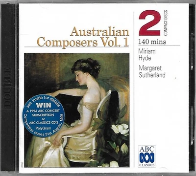 Australian Composers Vol. 1 CD 2-Discs Miriam Hyde Margaret Sutherland - Image 1 of 2