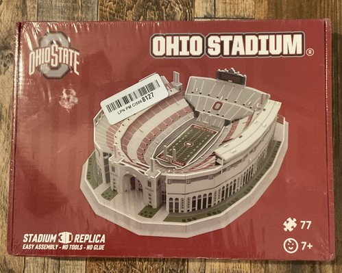 Ohio State Buckeyes Football Stadium Puzzle 3D Ohio State OSU - Foto 1 di 5