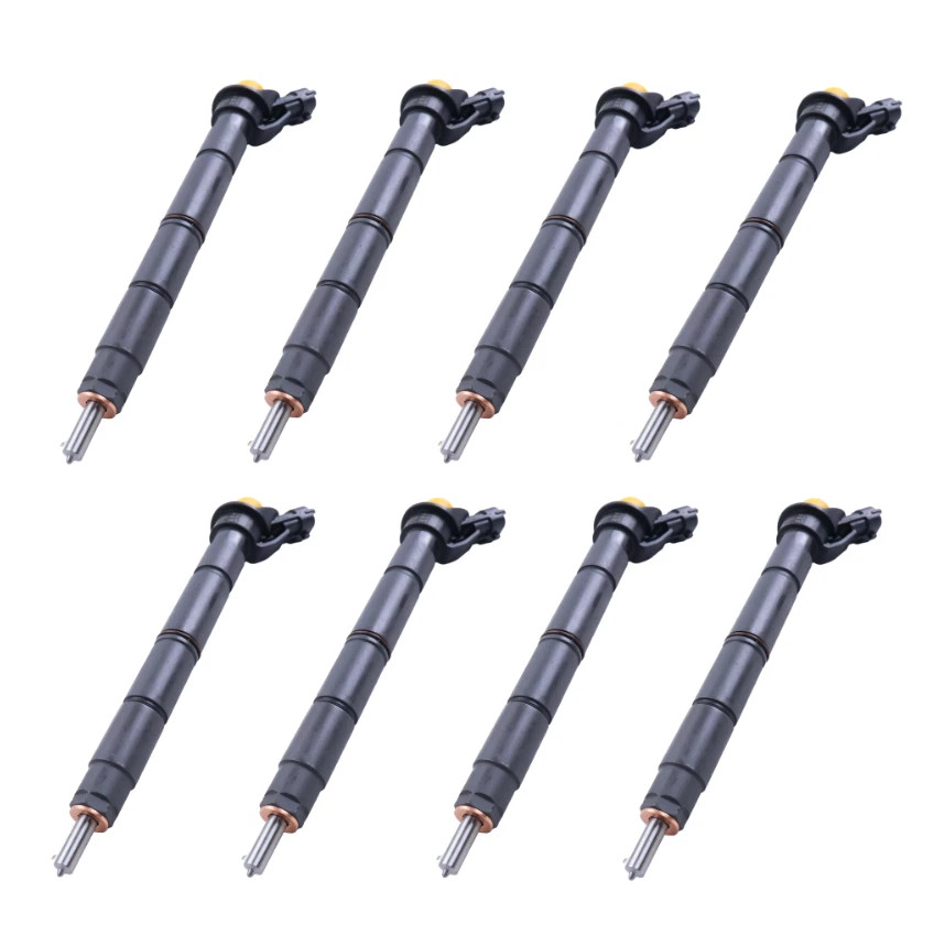8X Fuel Injectors 0445117043 0986435433 for 2015-2019 Ford 6.7L Powerstroke