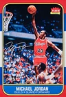 Michael Jordan 1986 FLEER Rookie Poster Multiple Sizes Signed RP Chicago Bulls