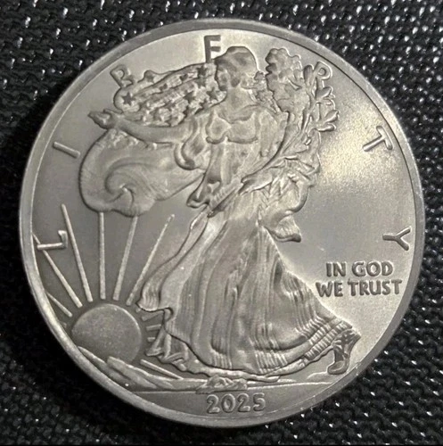 American Silver Eagle Air-Tite Capsule 2025 1 oz Titanium Bullion Coin