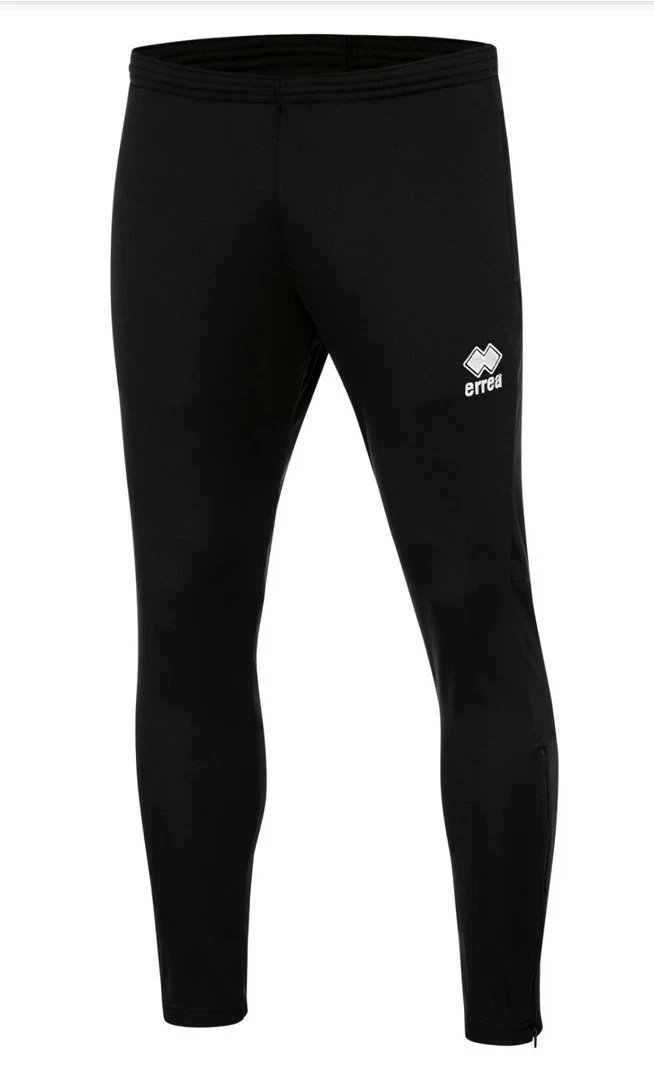 Errea Flann Slim Fit Pant Black Medium Unisex