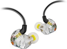 Xvive T9 in-Ear Monitor Dual Knowles BA Drivers IEM for Studio, Band Rehearsa...