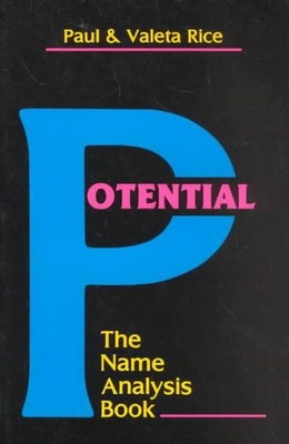 Potential: Name Analysis Book by Valeta Rice (English) Paperback Book