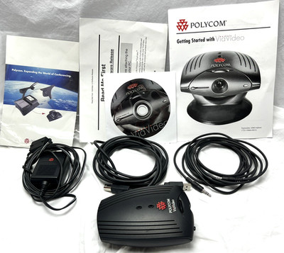 Polycom ViaVideo II 2200-10070-001 USB Conference Camera