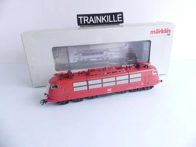 39572 MARKLIN HO 3 RAILS LOCOMOTIVE ELECTRIQUE DE LA DB BR 103 201-0 DIGITAL SON - Photo 1/4