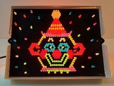 1993 Milton Bradley Lite-Brite Tested Box 377 Pegs 48 Pattern Sheets Disney