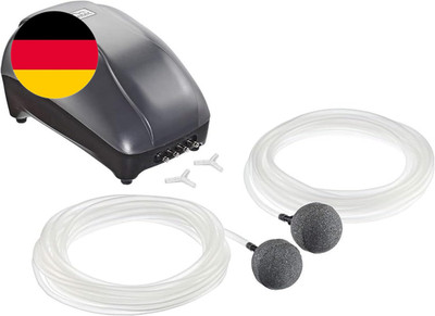 Pontec 57516 Pondoair Set 900, Schwarz, 12 Watt - Komplettset Zur Teichbelüftung