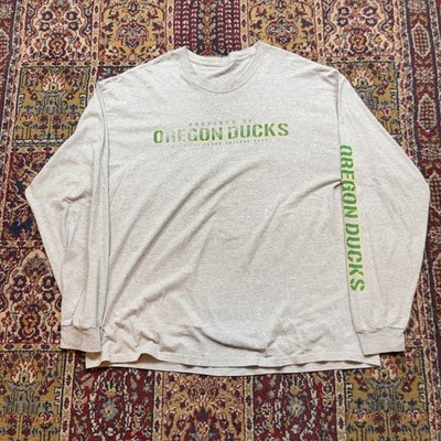 Oregon Ducks Property of National Issue College Gear Long Sleeve T Shirt Mens