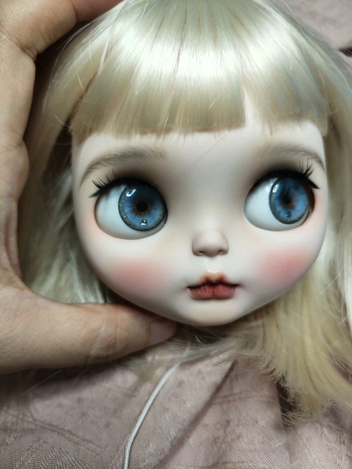 Placa frontal personalizada Blythe Doll VBL hecha a mano ÚNICA EN SU CLASE Faceup bjd Foto 4 de 4