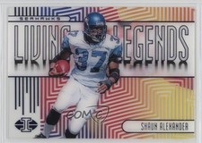 2019 Panini Illusions Living Legends Blue 45/299 Shaun Alexander #LL-SA 13c1