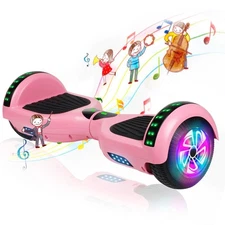 Hoverboard 360° Rotation Bluetooth Electric Self-Balancing Scooter for Kids LED
